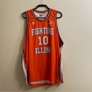 Clubhouse U of I Fighting Illini Paul Goode #10 Basketball Jersey Men’s Sz 2XL